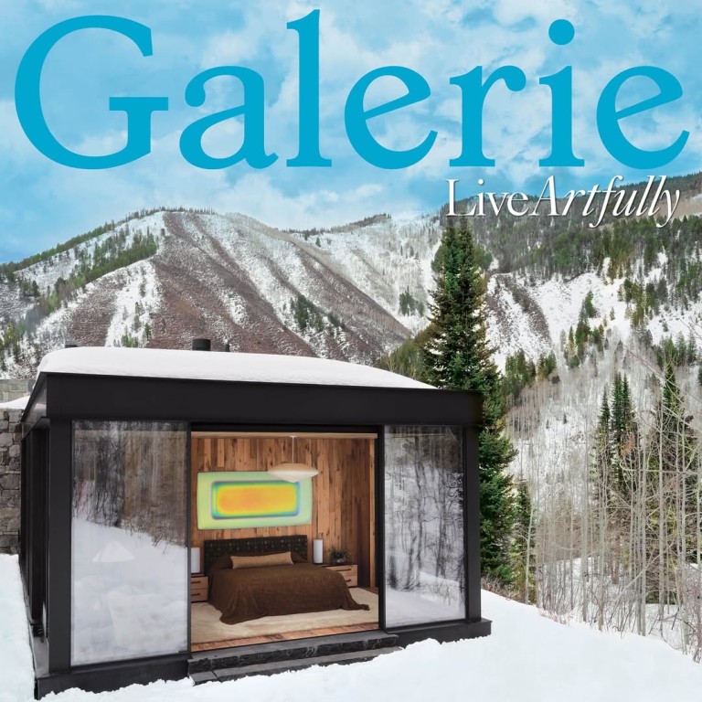 Galerie Magazine - Jessica Gersten's Manhattan apartment: "Art Collector’s Loft"